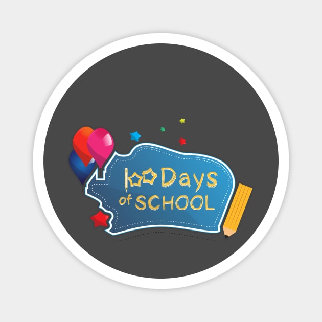 100th Day of school Magnet by Mhamad13199